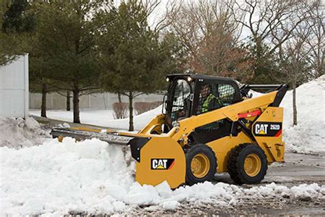 best cat skid steer for snow removal|caterpillar snow removal equipment.